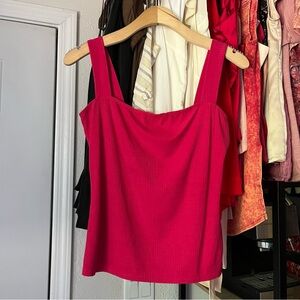 Reformation Fuchsia Tank Top Size M